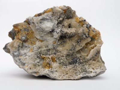 Steinmannit, arsenopyrit - rudní revír Příbram